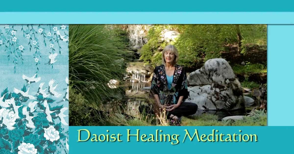 Deborah Davis Meditating